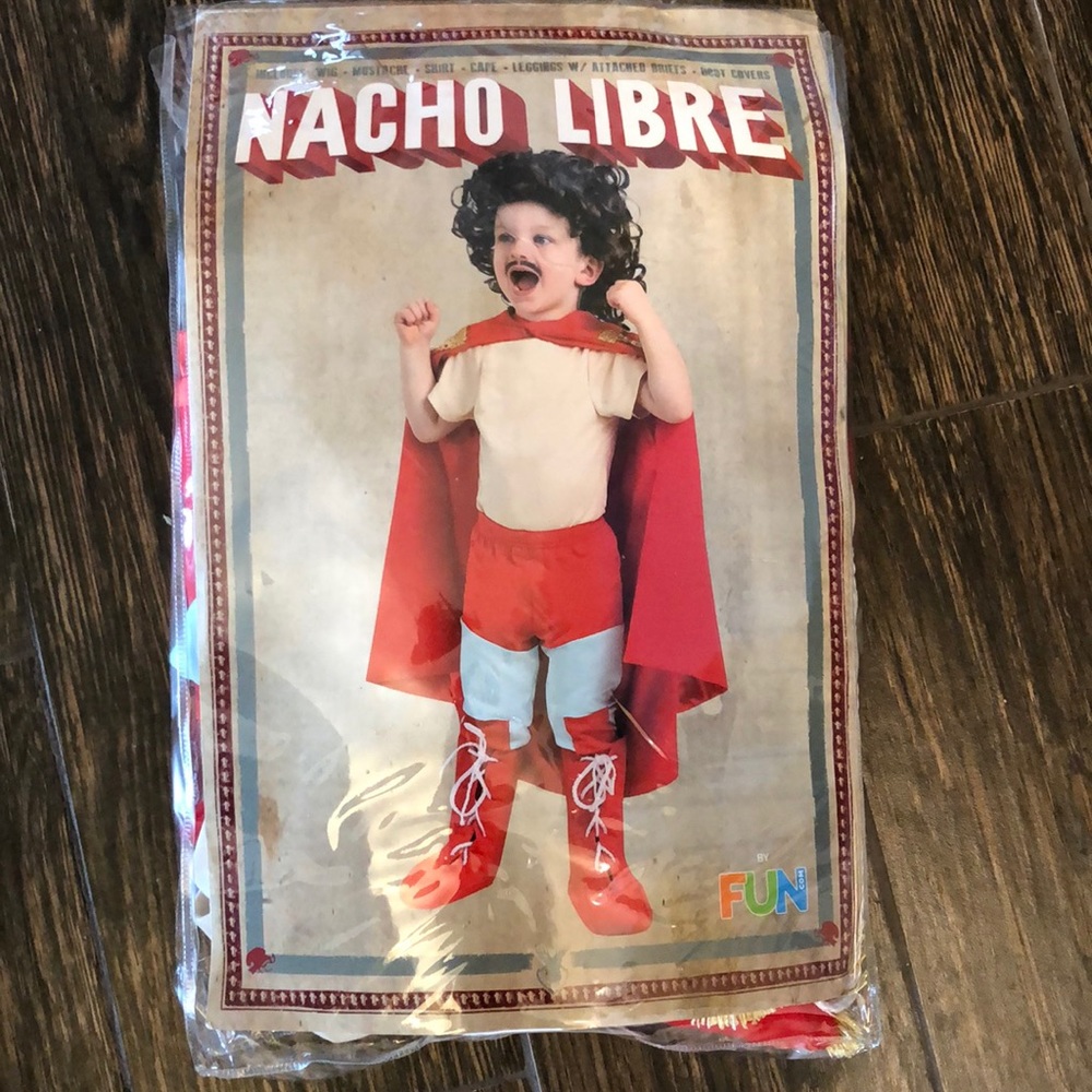 Nacho Libre Toddler Costume size: 2T